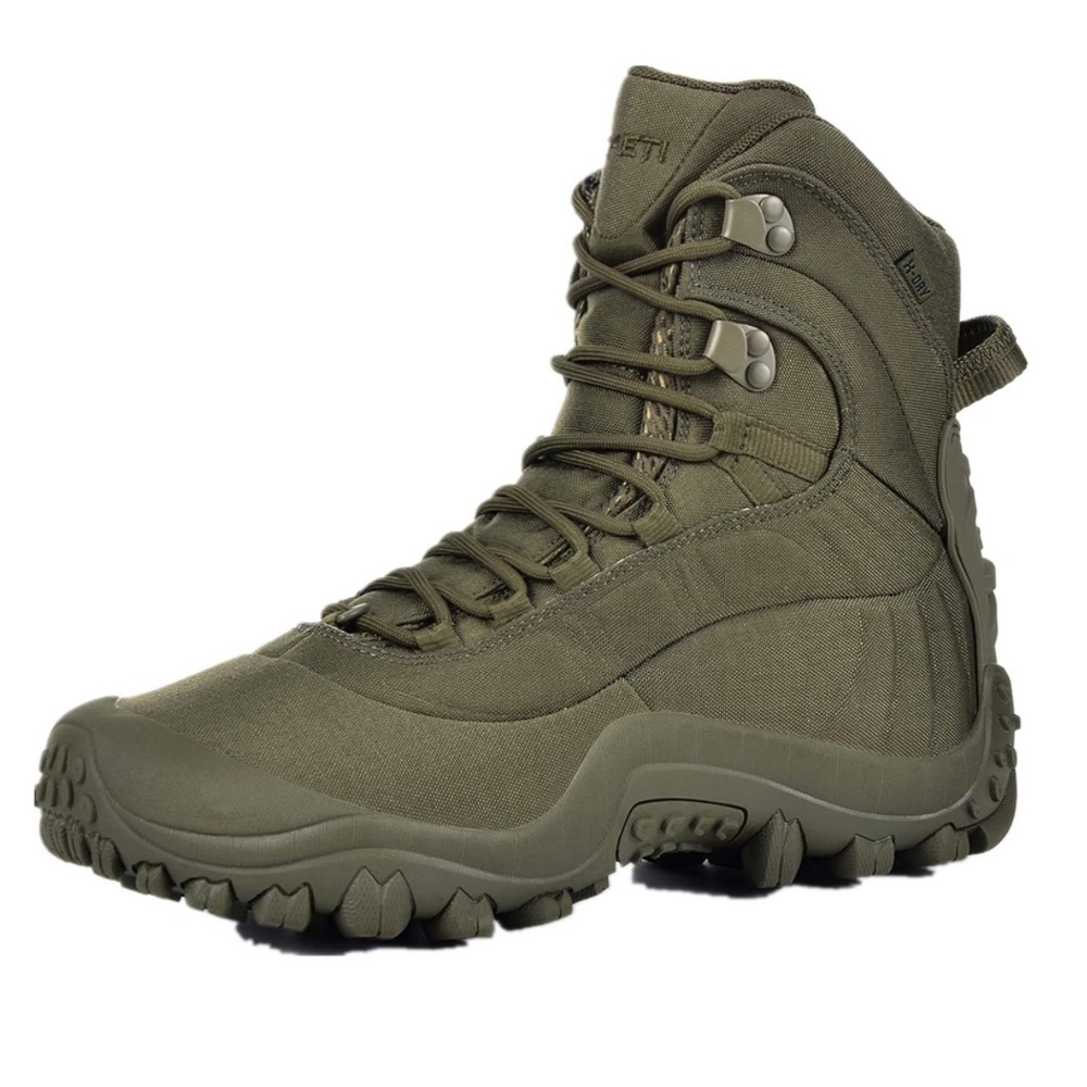 Men's Tactical Boots 8'' Mid Combat Boots Waterproof Military Boots